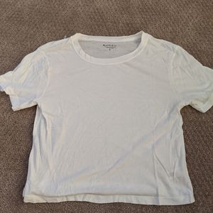Athleta organic crop tee